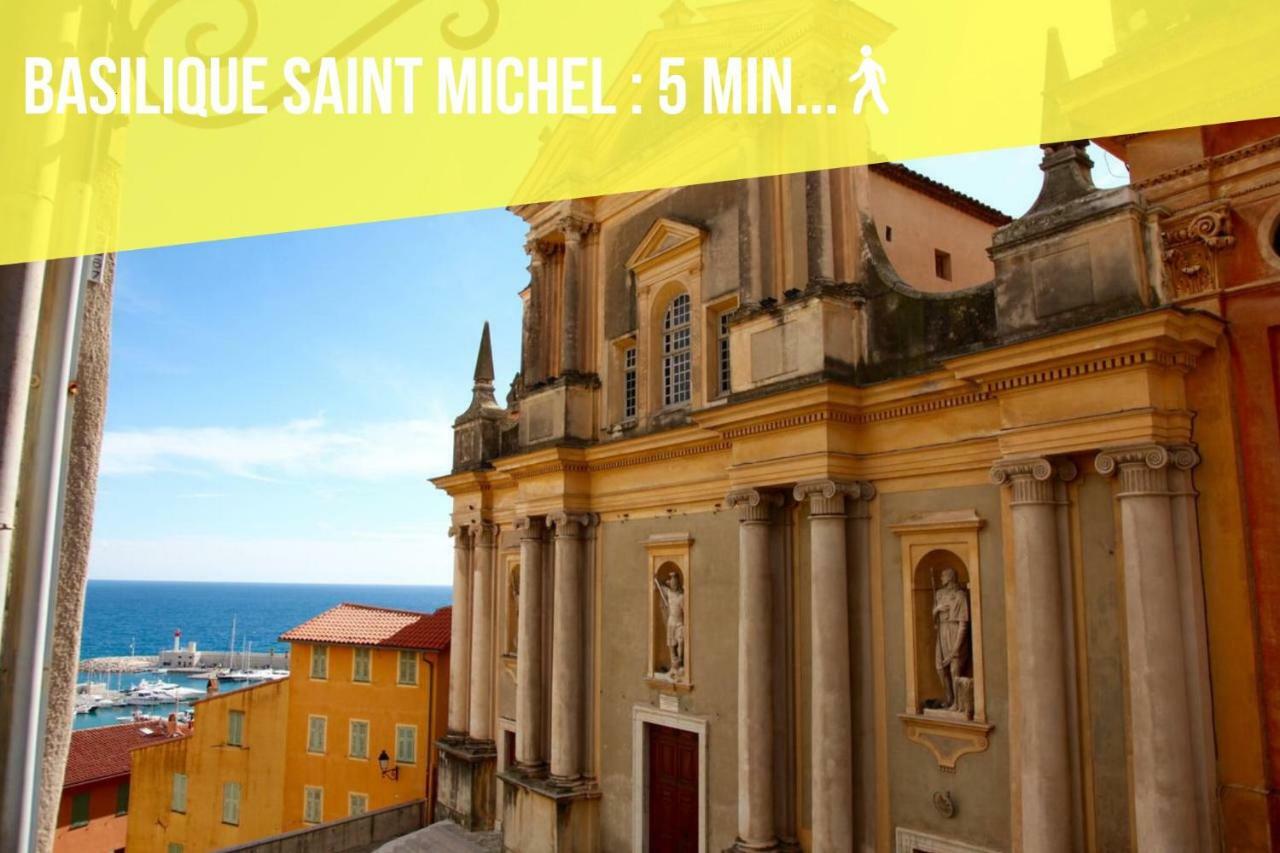 Cosy Malte Lägenhet Menton Exteriör bild