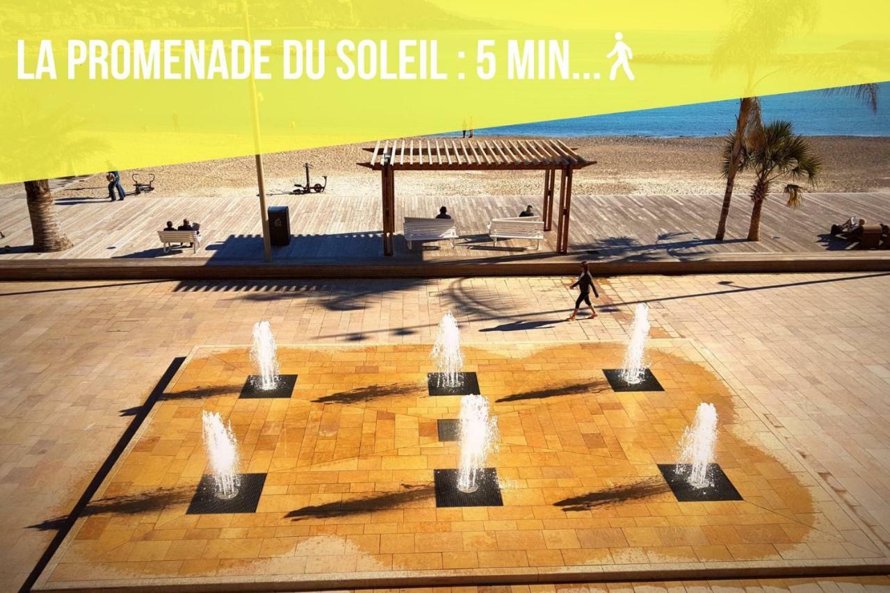 Cosy Malte Lägenhet Menton Exteriör bild