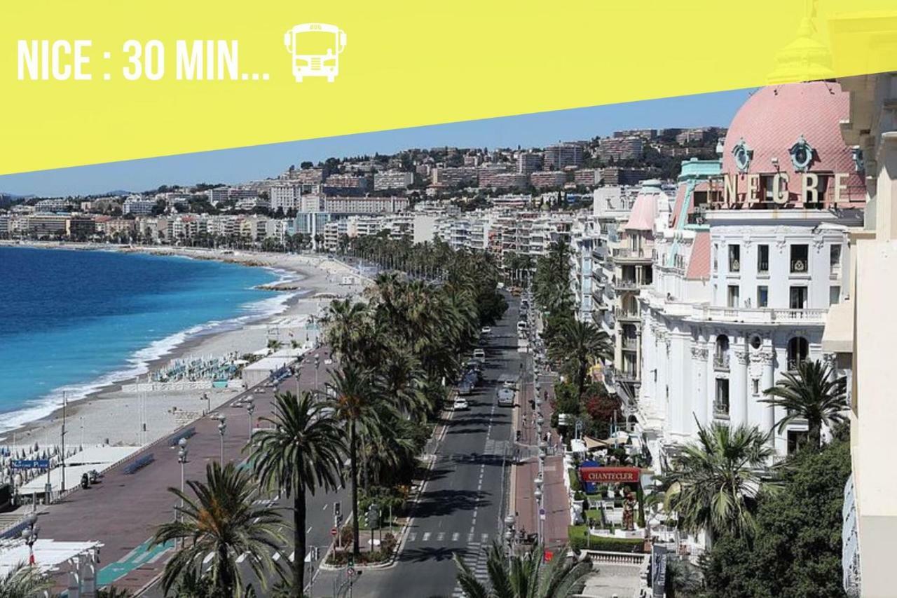 Cosy Malte Lägenhet Menton Exteriör bild